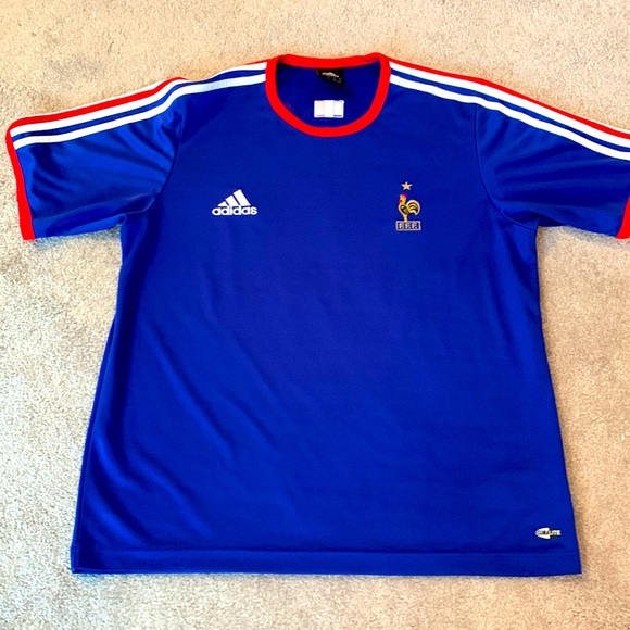adidas Other - Mens Adidas blue short sleeve top